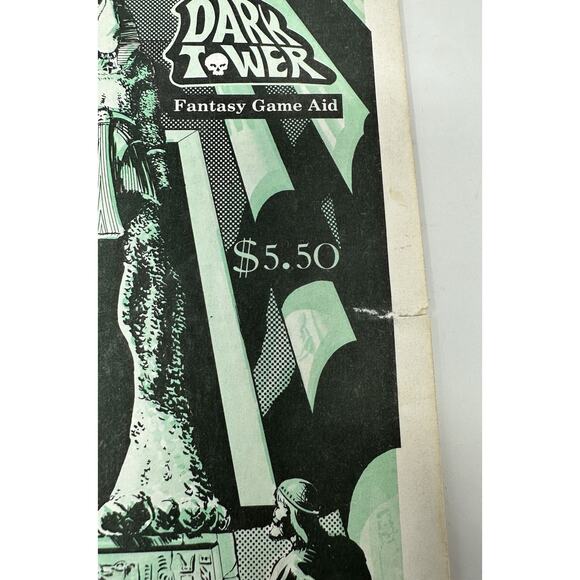 Judges Guild Dark Tower Fantasy Game Aid 1980 Advanced Dungeons & Dragons #88 - Picture 3 of 14